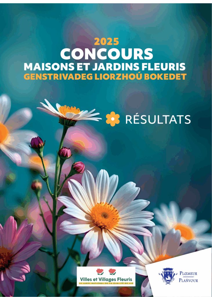 Affiche du concours Maisons et Jardins fleuris
