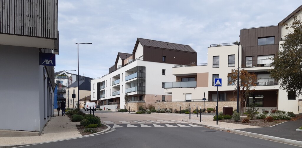 Rue de Larmor - nouveaux éclairages led